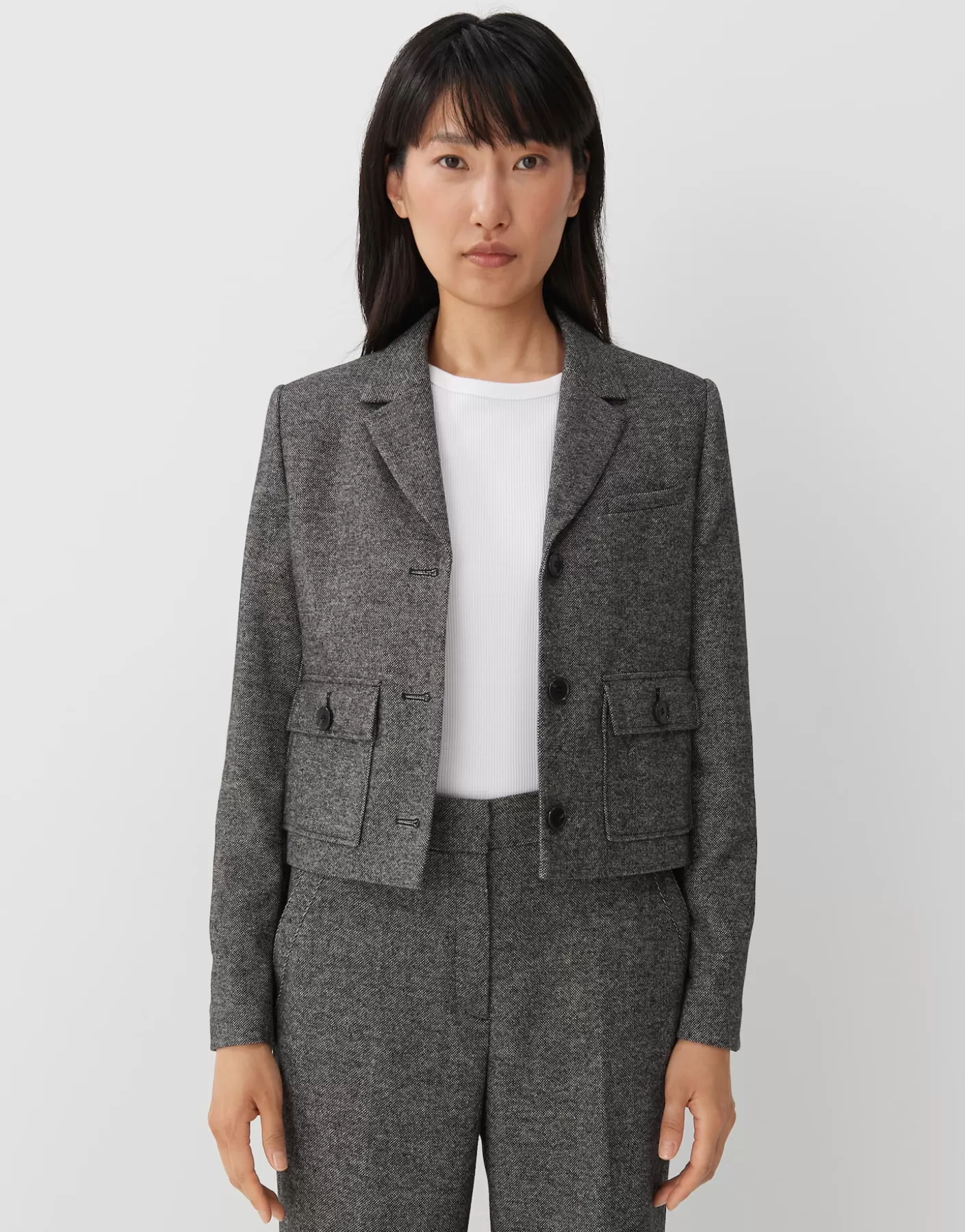 Blazer / Vestes<OPUS Commander Blazer Naine Gris En Ligne good grey