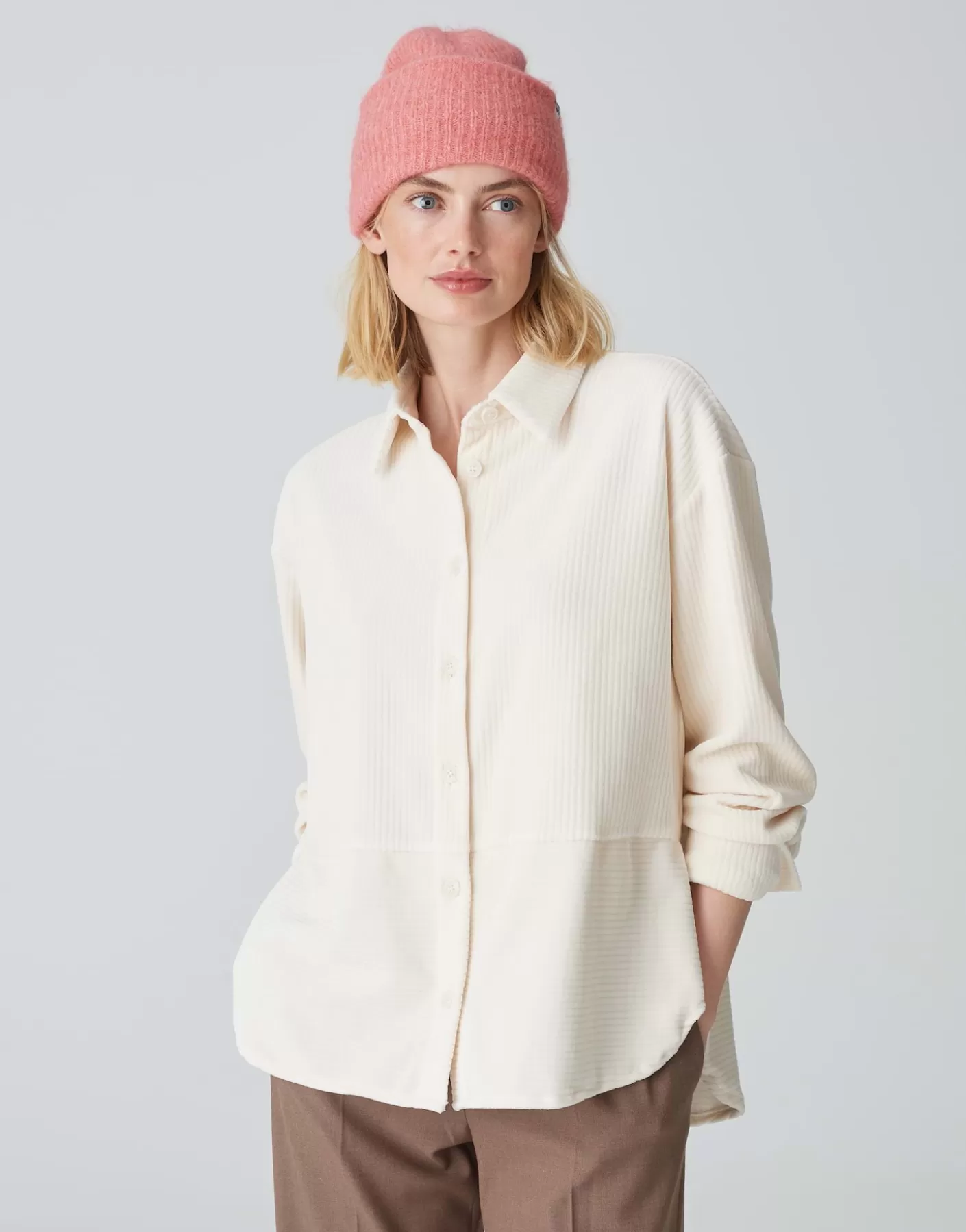 Accessoires | Meilleures Ventes<OPUS Commander Bonnet Afello Cap Rose En Ligne mellow rose