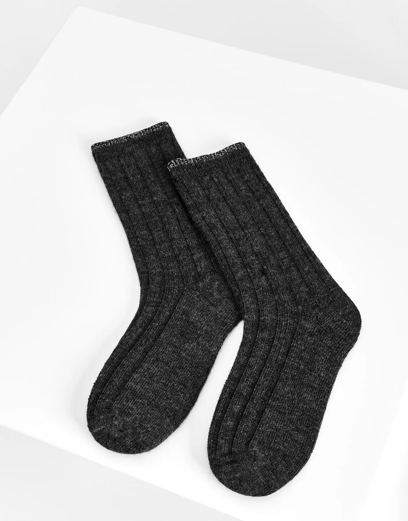 Accessoires | Meilleures Ventes<OPUS Commander Chaussette Yanna Cashmere Gris En Ligne slate grey melange