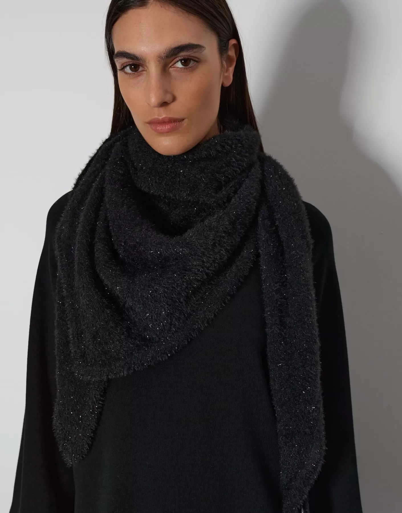 Accessoires | Meilleures Ventes<OPUS Commander Foulard Baleina Soft Noir En Ligne black