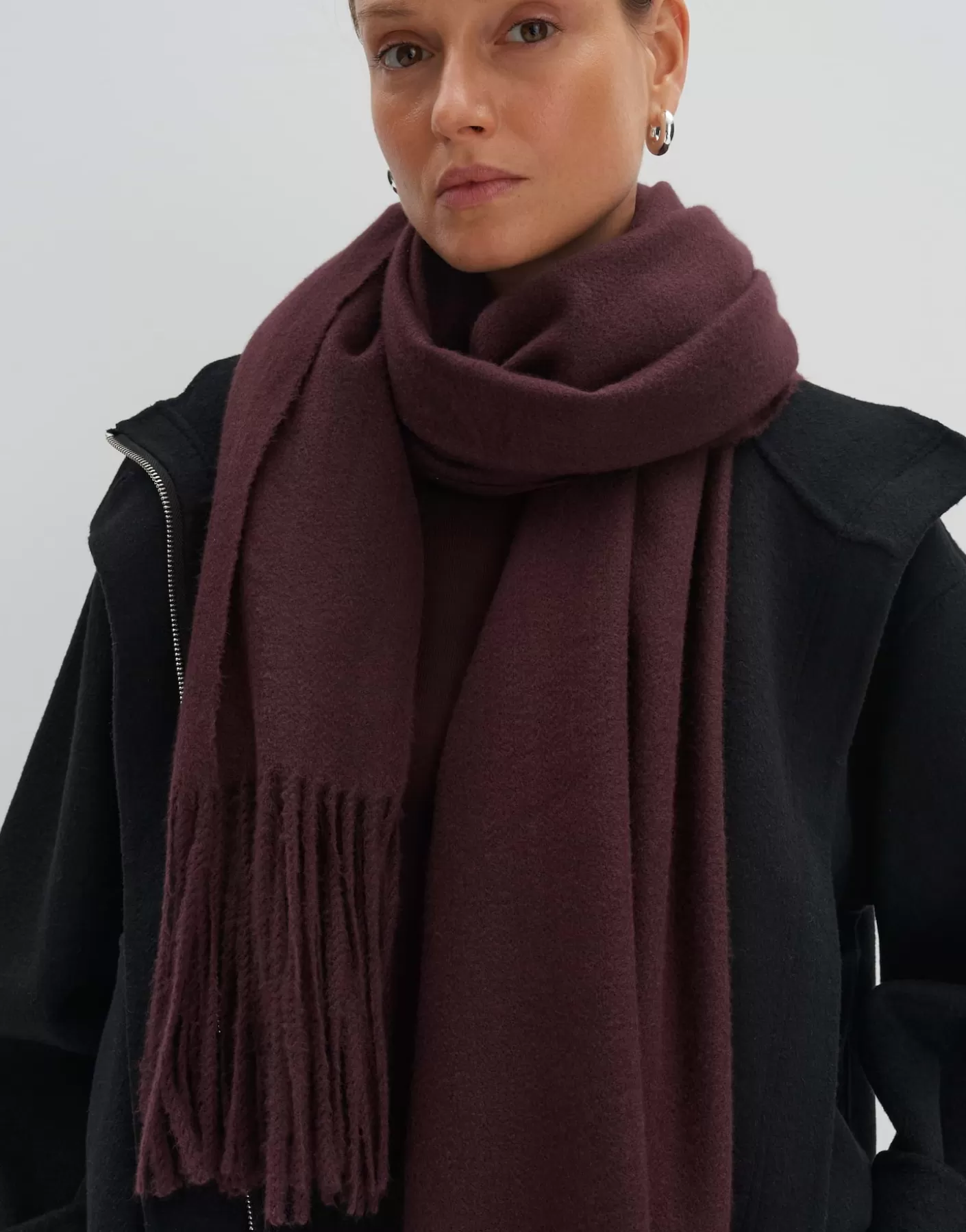 Accessoires | Meilleures Ventes<OPUS Commander Foulard Barula Long Rouge En Ligne