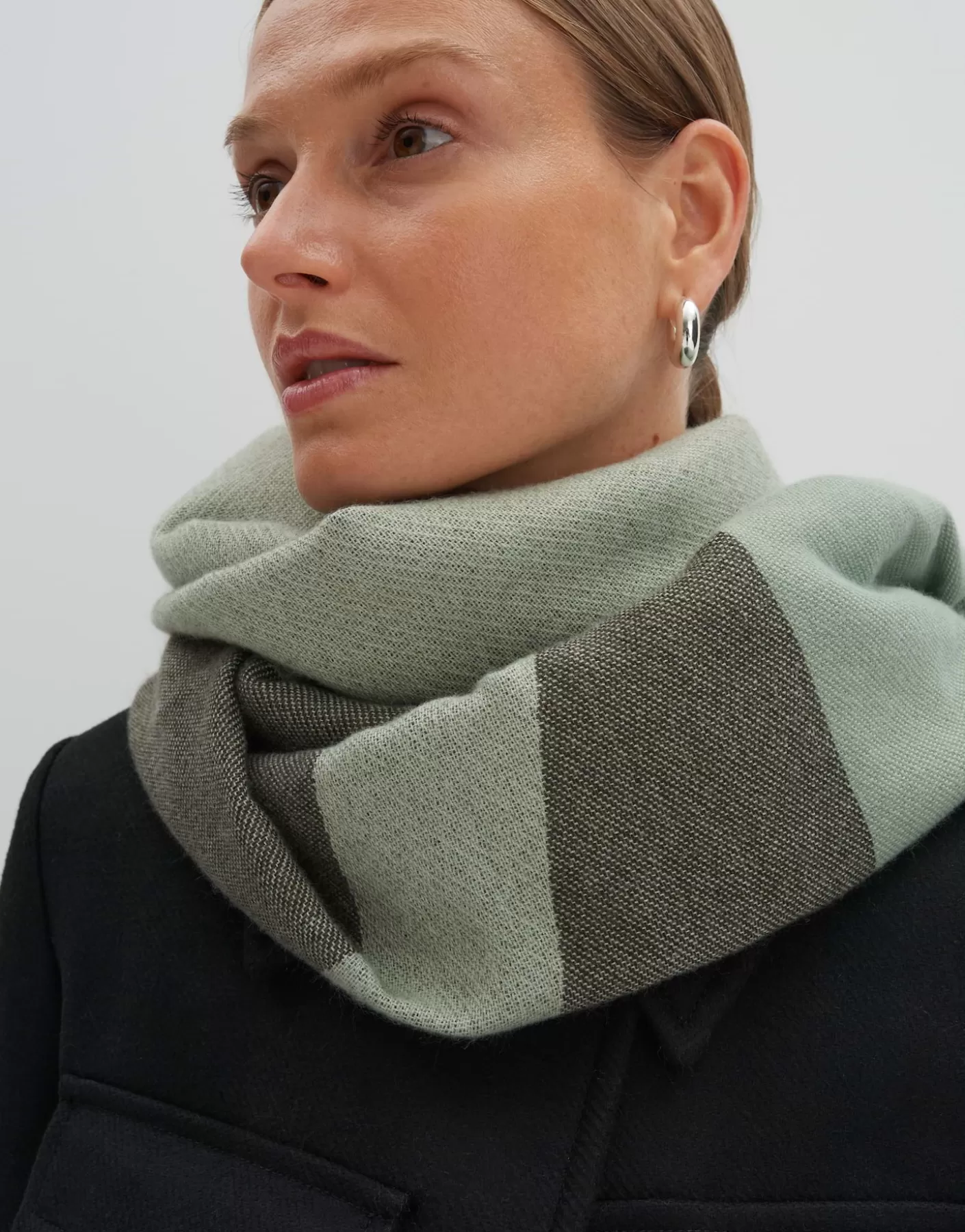 Accessoires<OPUS Commander Foulard Blenah Scarf Vert En Ligne pale jade