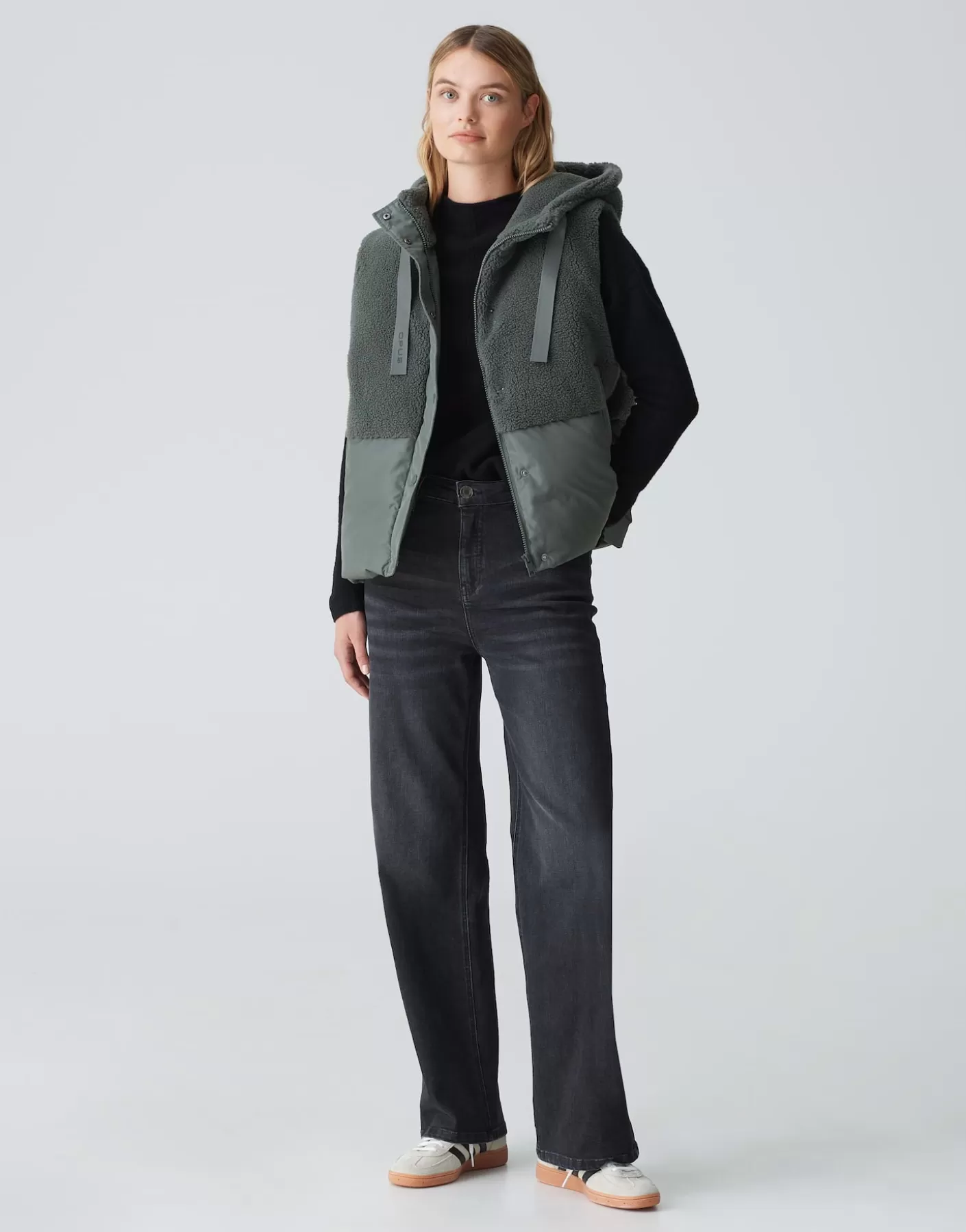 Vestes / Manteaux | Blazer / Vestes<OPUS Commander Gilet D'extérieur Windus Vert En Ligne dark sage