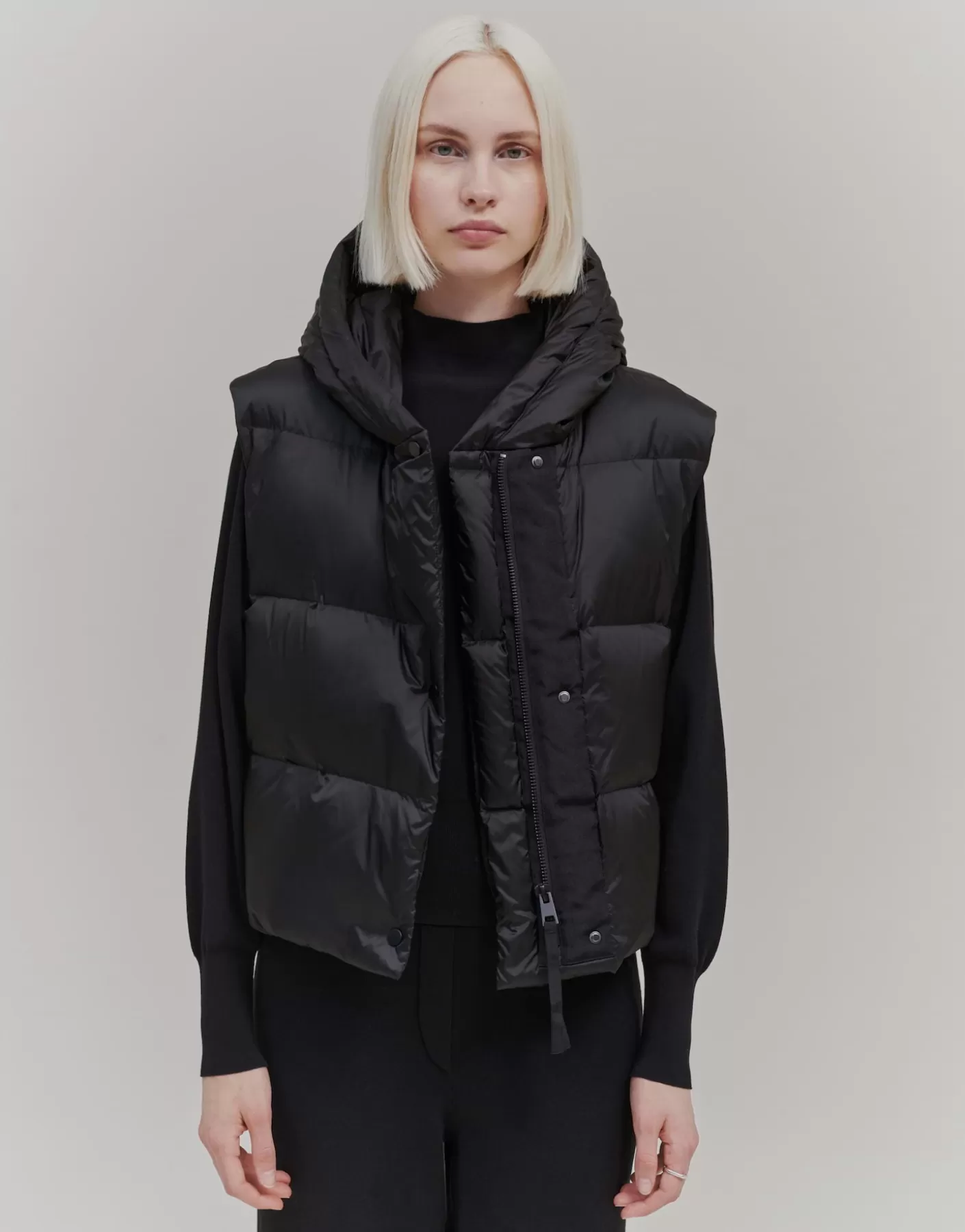 Vestes / Manteaux | Blazer / Vestes<OPUS Commander Gilet En Duvet Vausti Noir En Ligne black