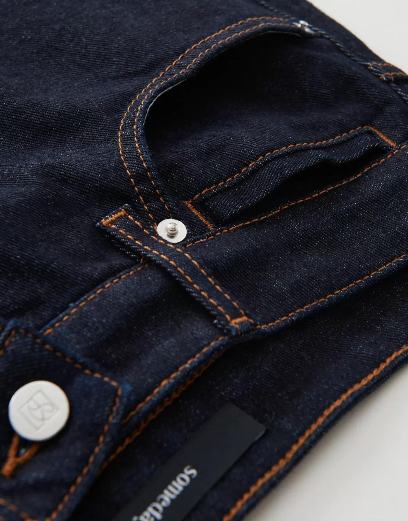 Jeans<OPUS Commander Jean Large Croisé Cellma Turn Up Bleu En Ligne dark rinsed blue