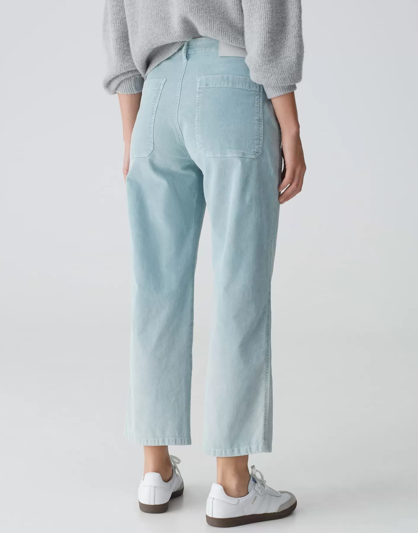 Pantalons | Jeans<OPUS Commander Jean Large Croisé Mokoti Work Bleu En Ligne glacier blue