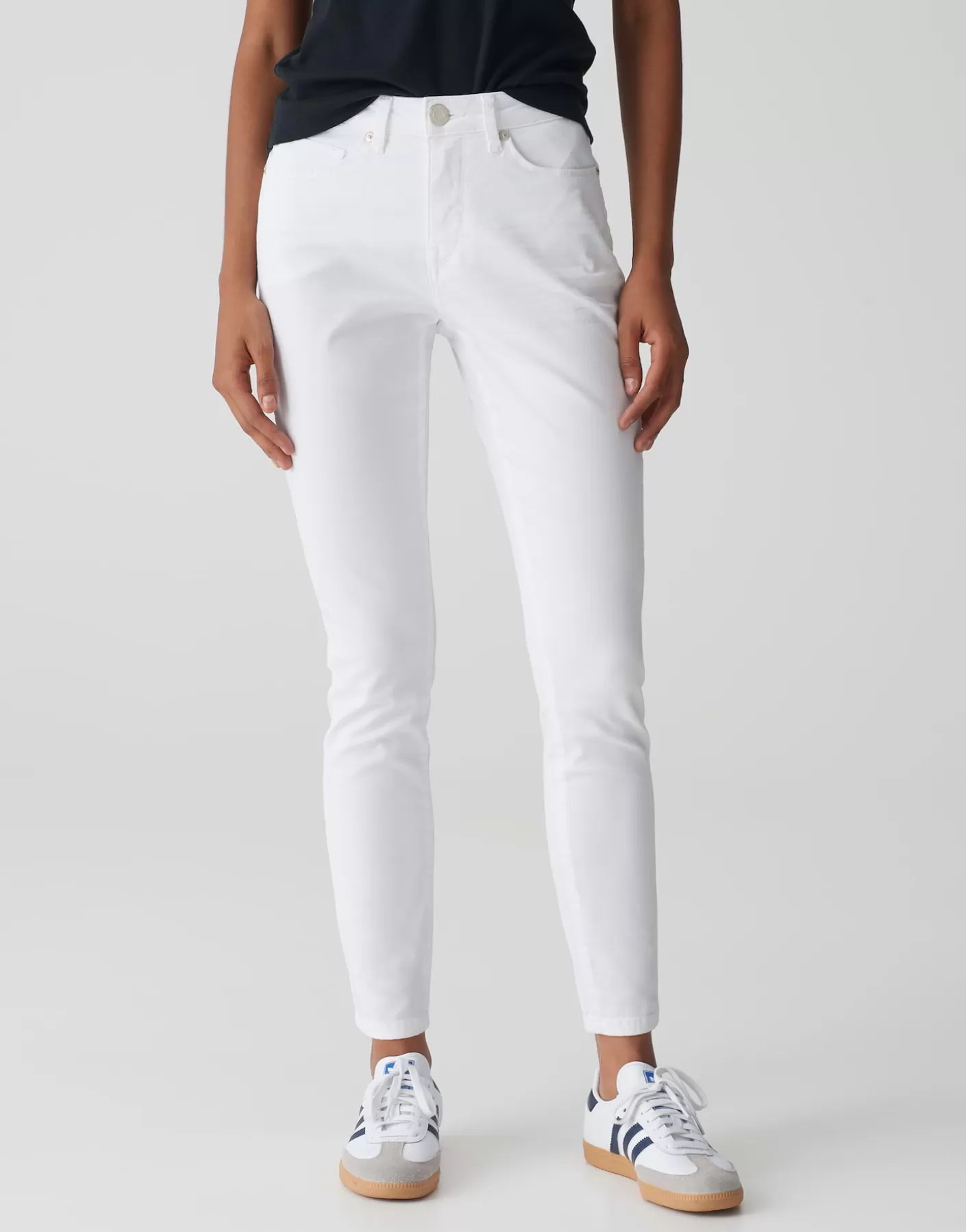 Jeans<OPUS Commander Jean Skinny Elma Clear Blanc En Ligne white