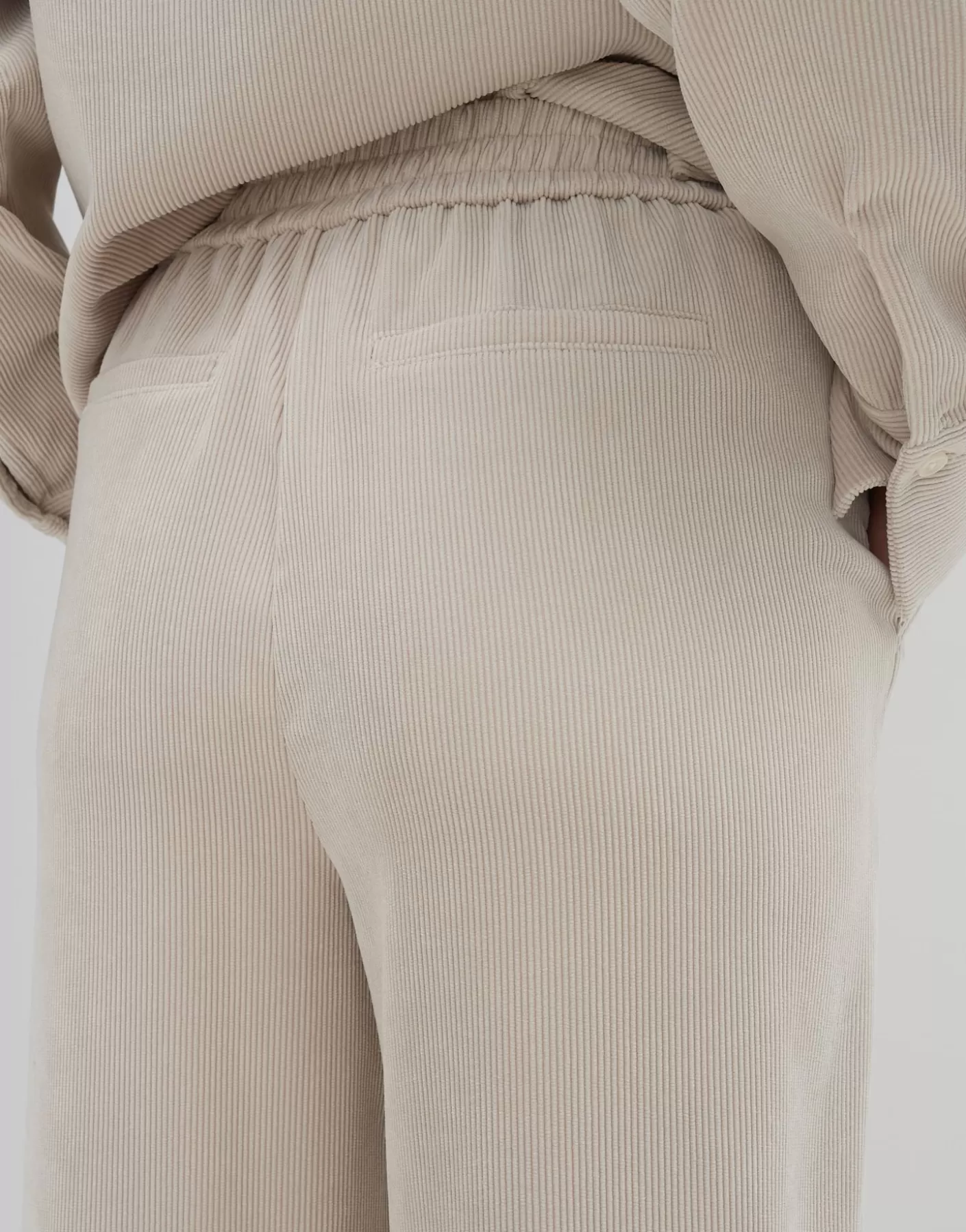 Pantalons<OPUS Commander Pantalon En Velours Côtelé Cenya Corduroy Beige En Ligne mellow mélange