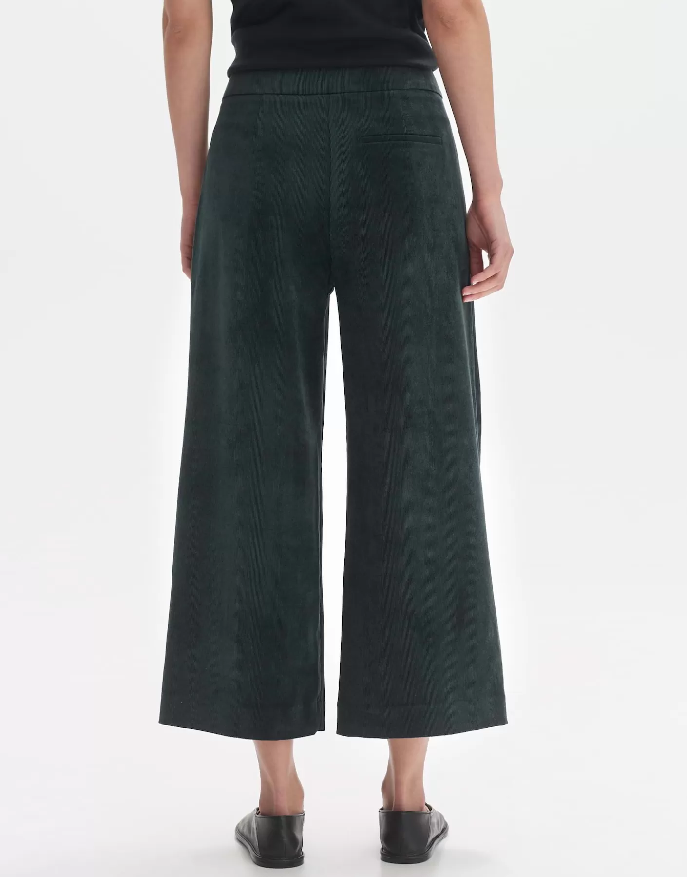 Pantalons<OPUS Commander Pantalon En Velours Côtelé Misha Babycord Vert En Ligne emerald
