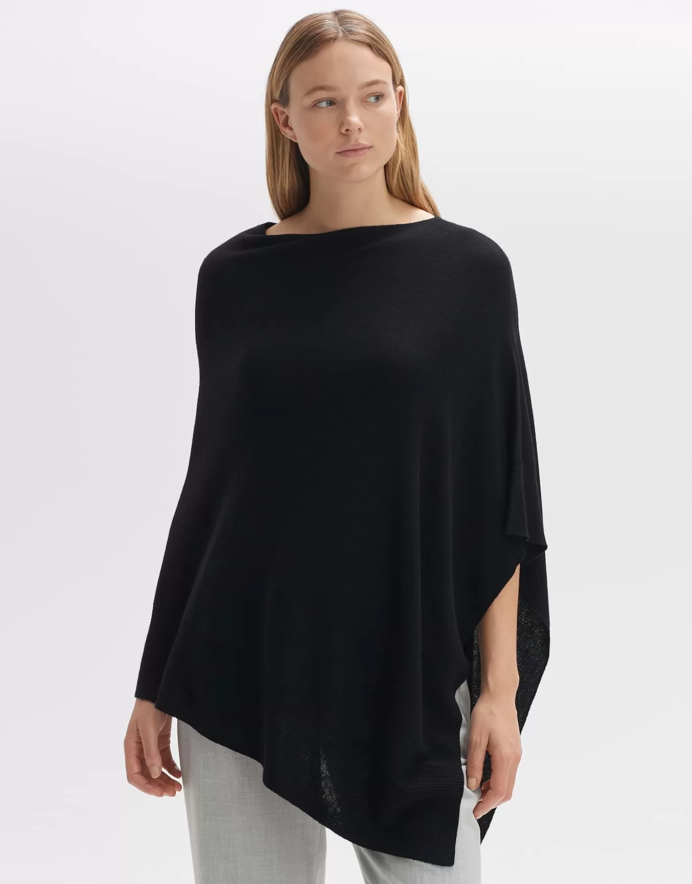 Maille | Accessoires<OPUS Commander Poncho Askili Cape Noir En Ligne black