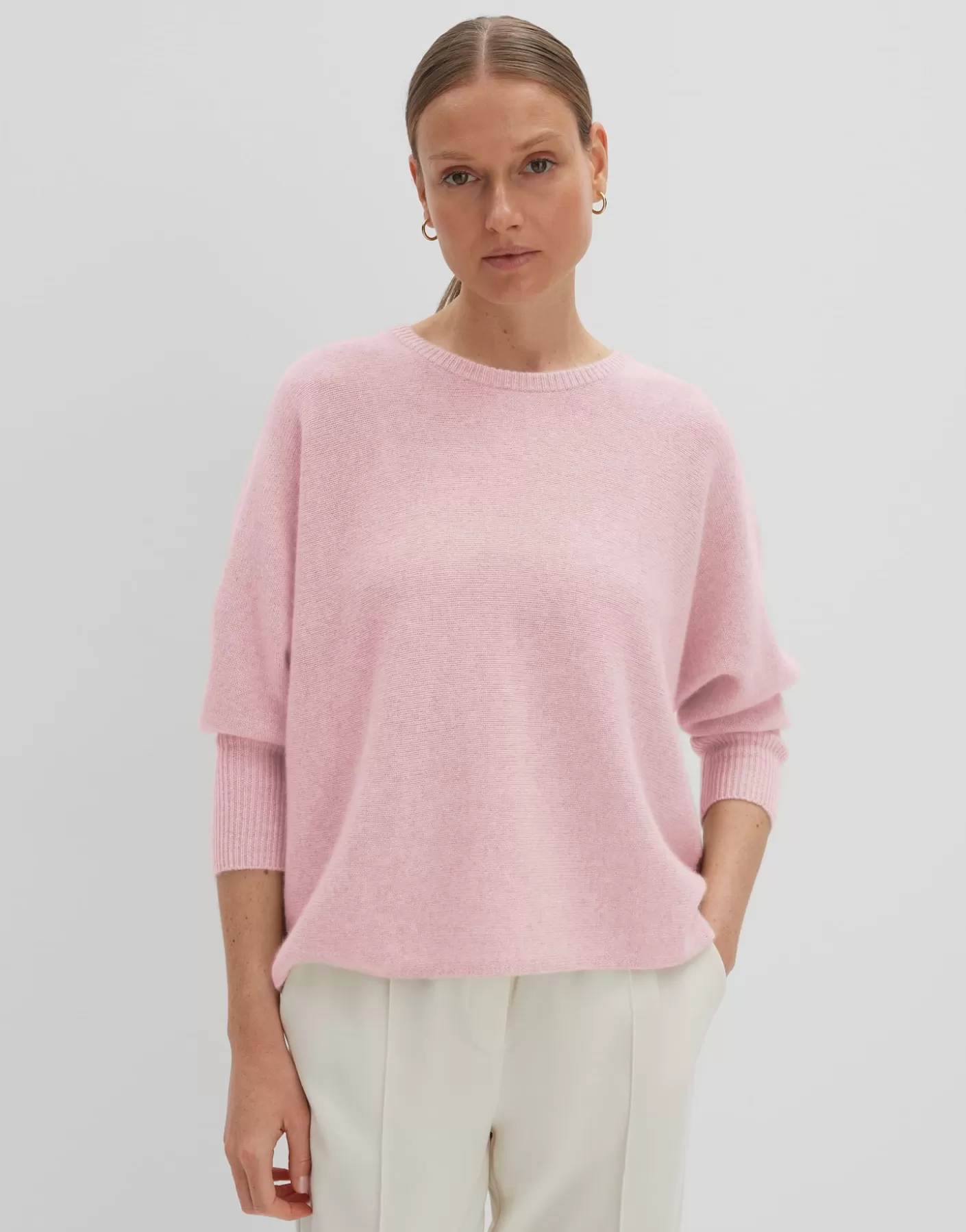 Maille<OPUS Commander Pull En Cachemire Tjade Rose En Ligne chalky pink