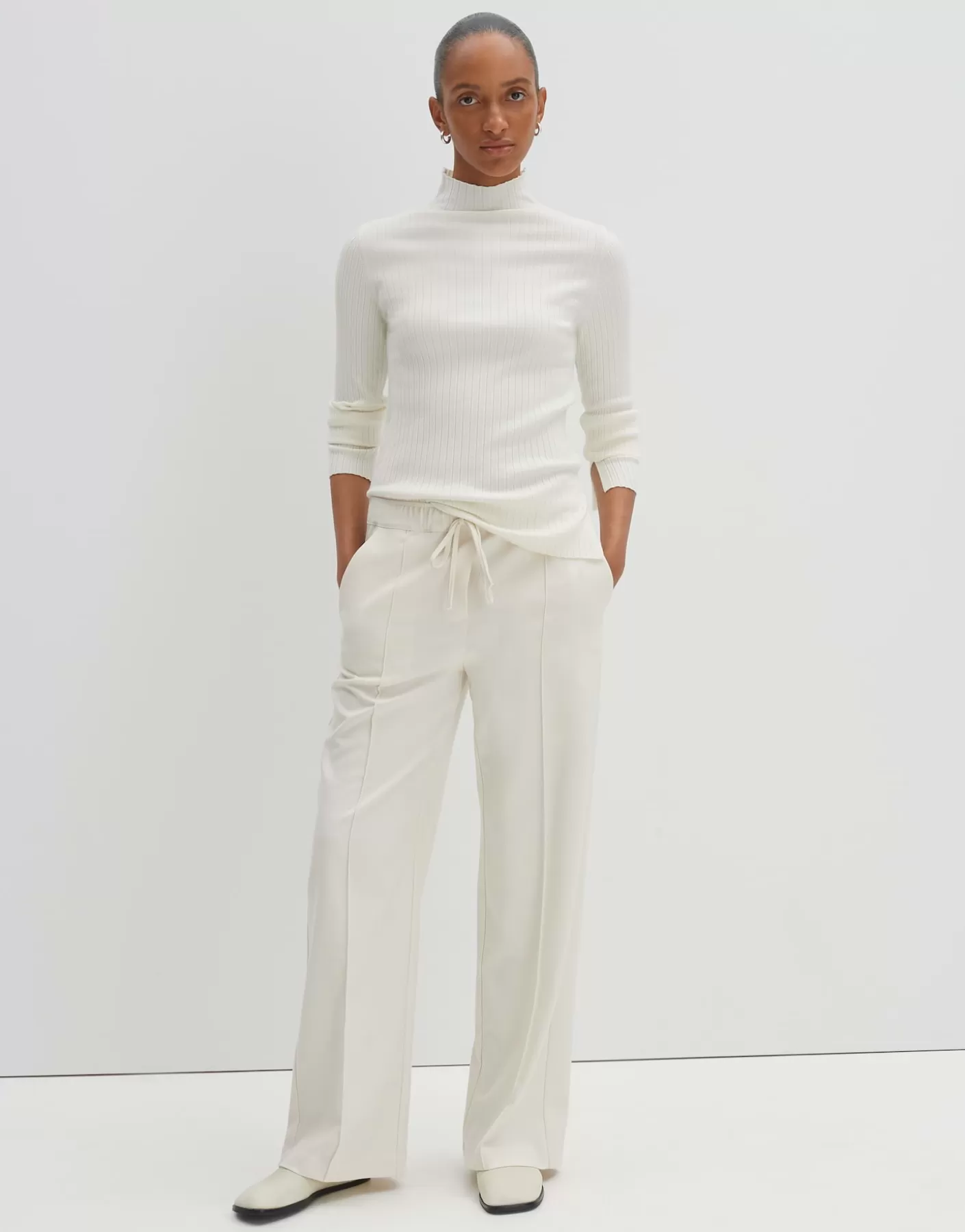 Maille<OPUS Commander Pull En Maille Fine Tippi Soft Blanc En Ligne soft cream