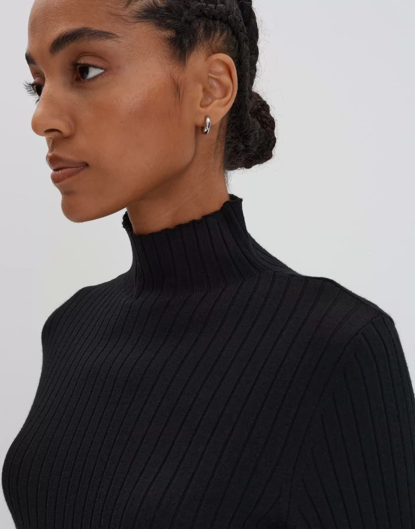 Maille | Meilleures Ventes<OPUS Commander Pull En Maille Fine Tippi Soft Noir En Ligne black