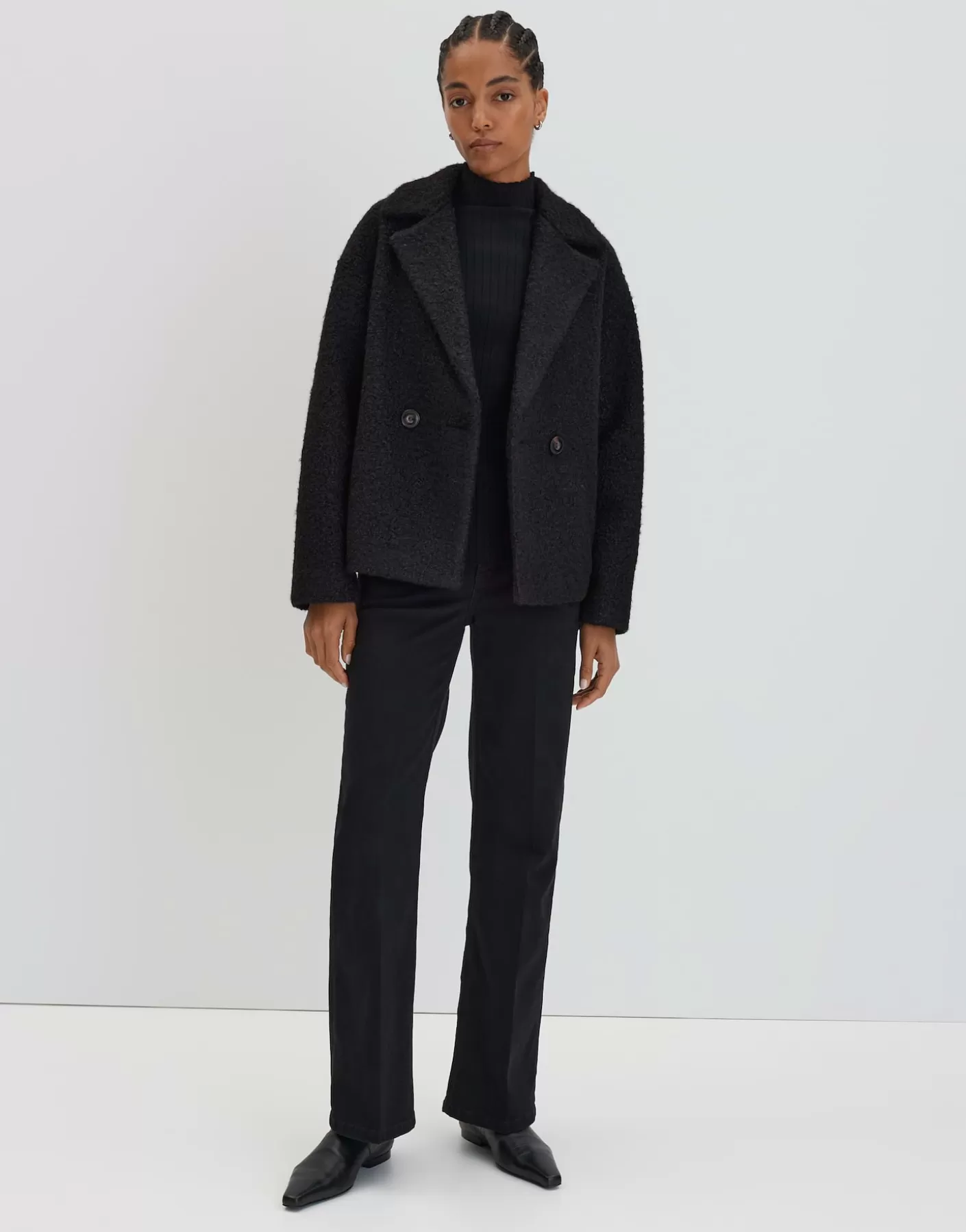 Maille | Meilleures Ventes<OPUS Commander Pull En Maille Fine Tippi Soft Noir En Ligne black