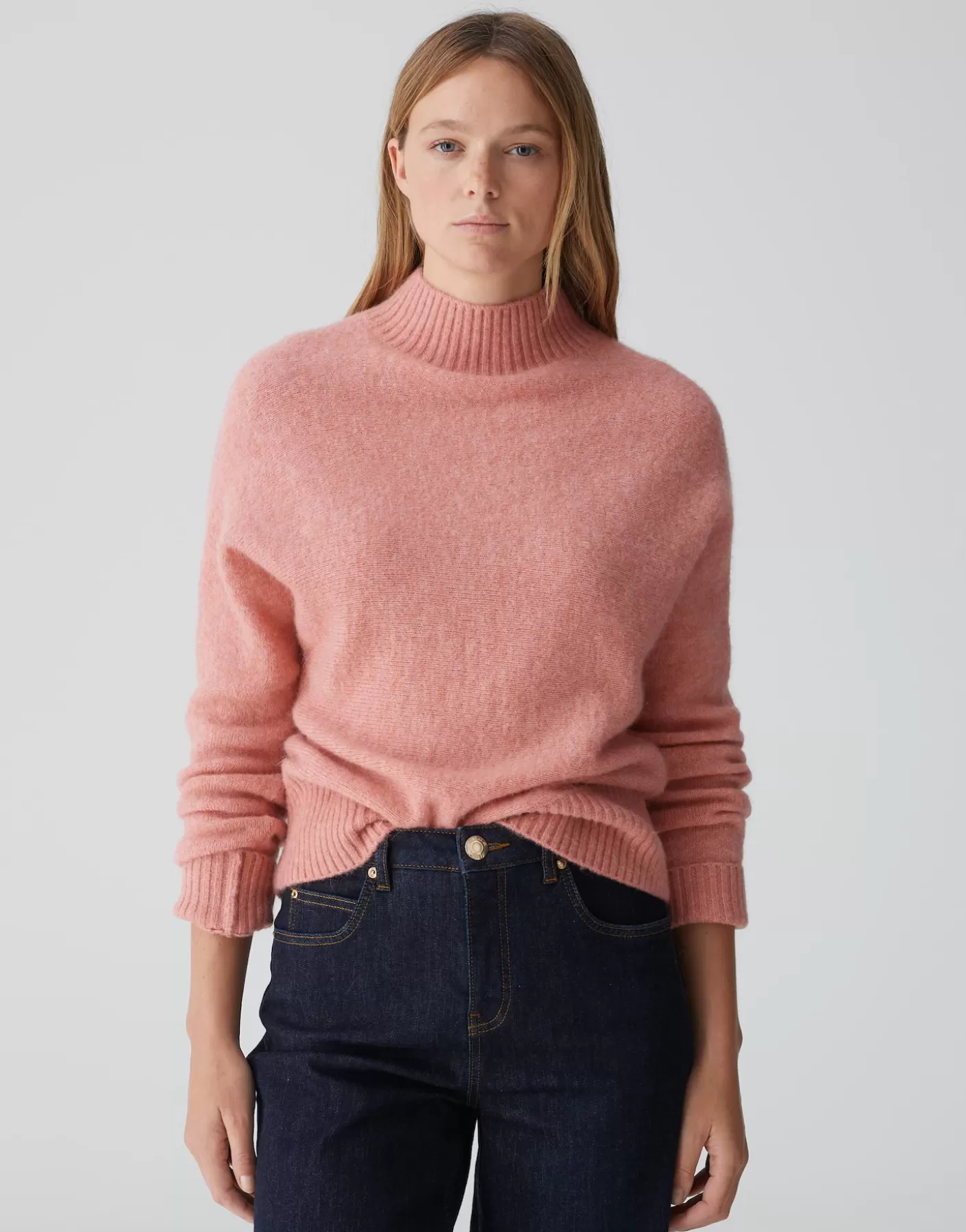 Maille<OPUS Commander Pull En Tricot Panwerp Rose En Ligne mellow rose