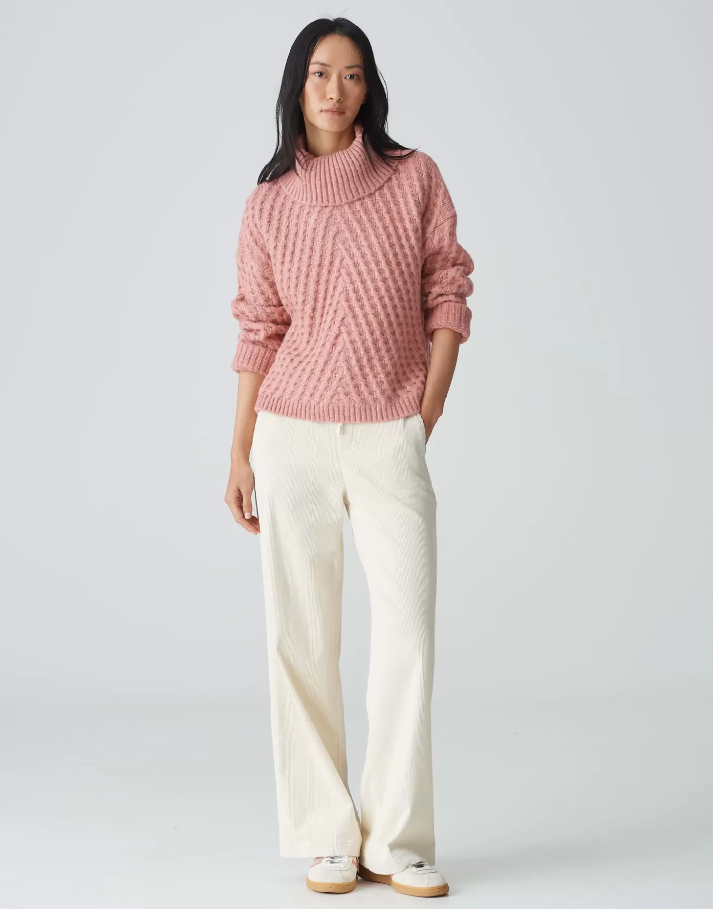 Maille<OPUS Commander Pull En Tricot Plinea Rose En Ligne mellow rose