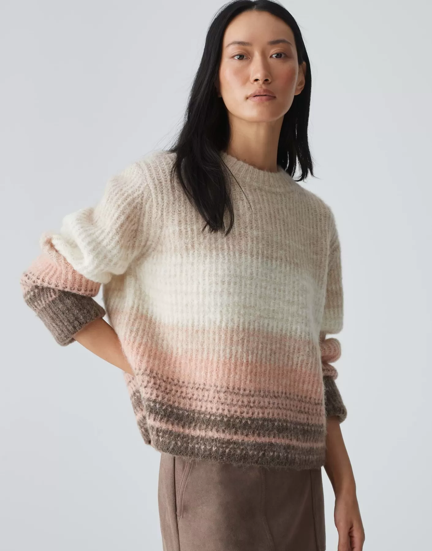 Maille<OPUS Commander Pull En Tricot Pradeta Rose En Ligne mellow rose