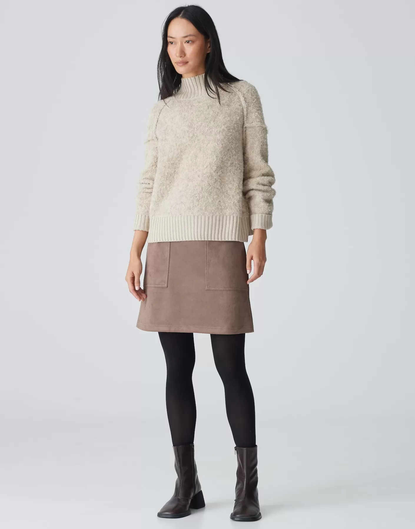 Maille<OPUS Commander Pull En Tricot Puklana Beige En Ligne macadamia