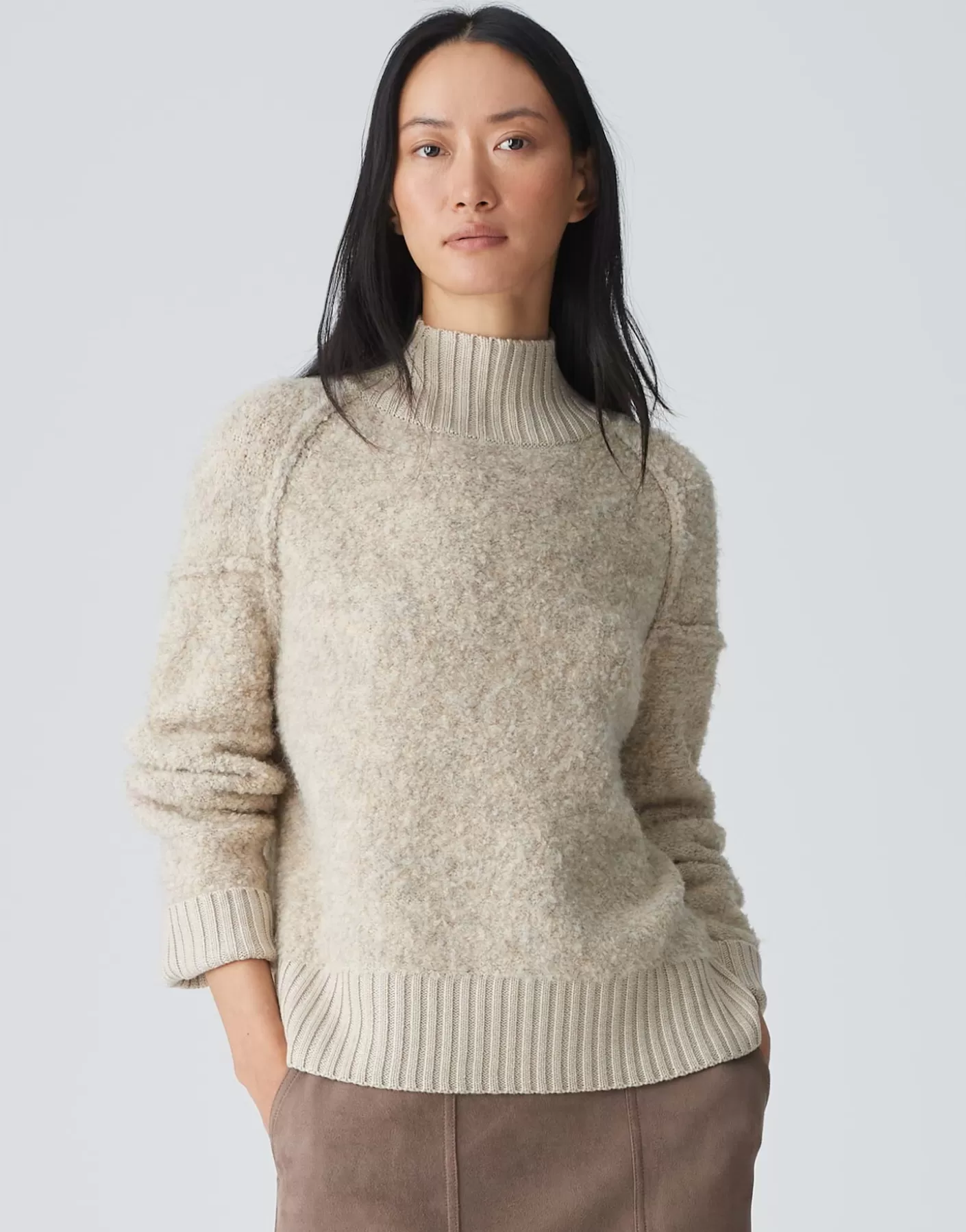 Maille<OPUS Commander Pull En Tricot Puklana Beige En Ligne macadamia