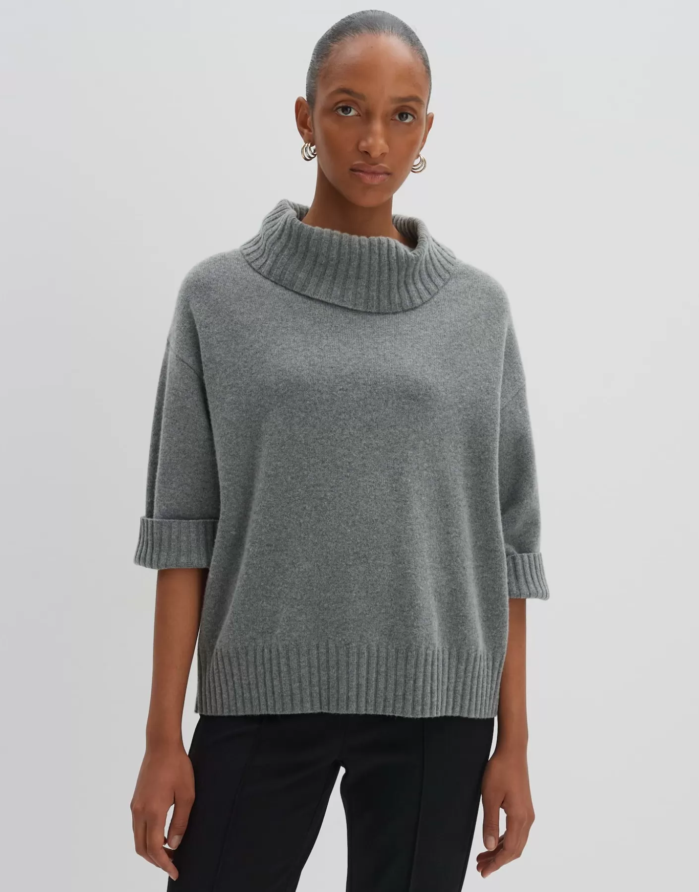 Maille<OPUS Commander Pull En Tricot Taxina Gris En Ligne good grey